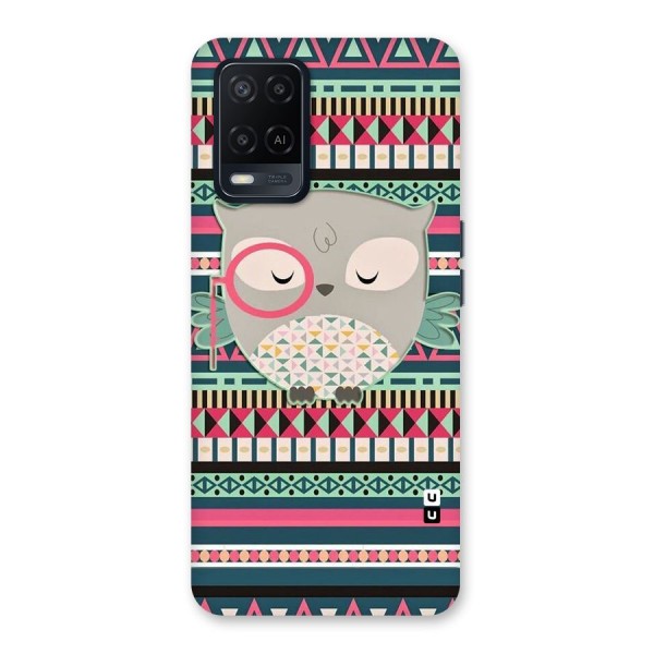 Owl Cute Pattern Back Case for Oppo A54