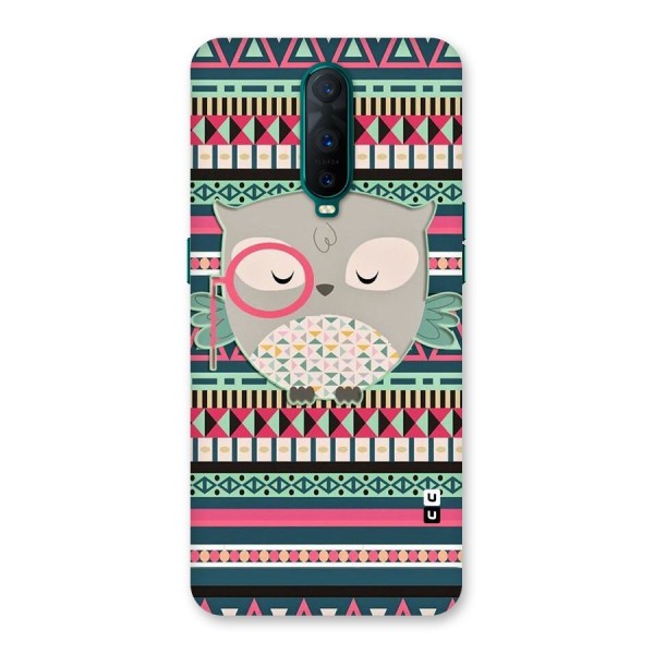 Owl Cute Pattern Back Case for Oppo R17 Pro