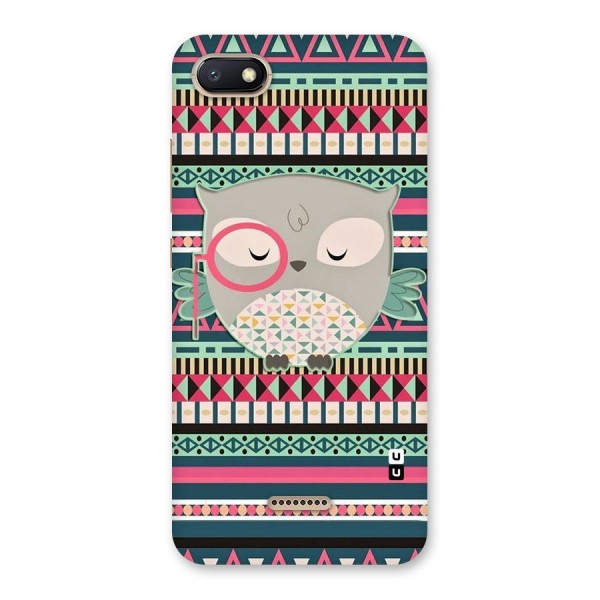 Owl Cute Pattern Back Case for Redmi 6A