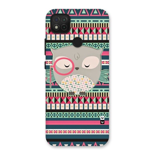 Owl Cute Pattern Back Case for Redmi 9C