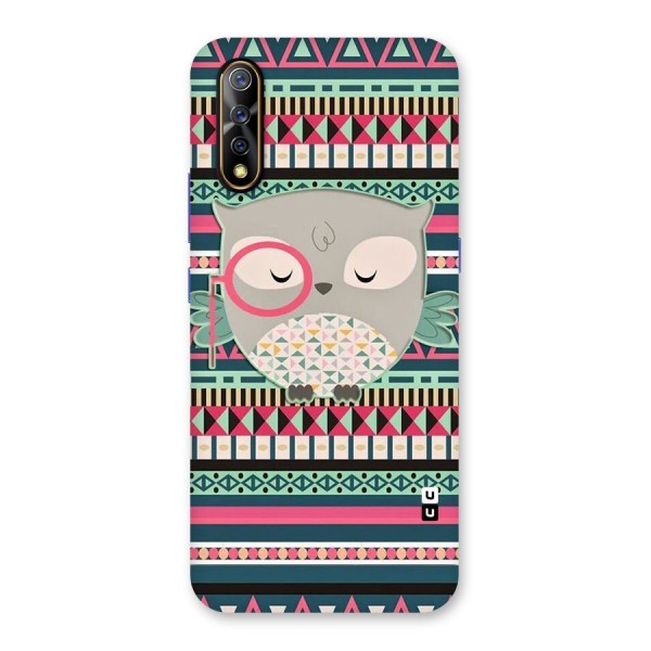 Owl Cute Pattern Back Case for Vivo S1