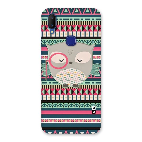 Owl Cute Pattern Back Case for Vivo V11