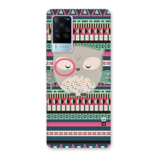 Owl Cute Pattern Back Case for Vivo X60 Pro