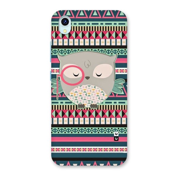 Owl Cute Pattern Back Case for Vivo Y1s