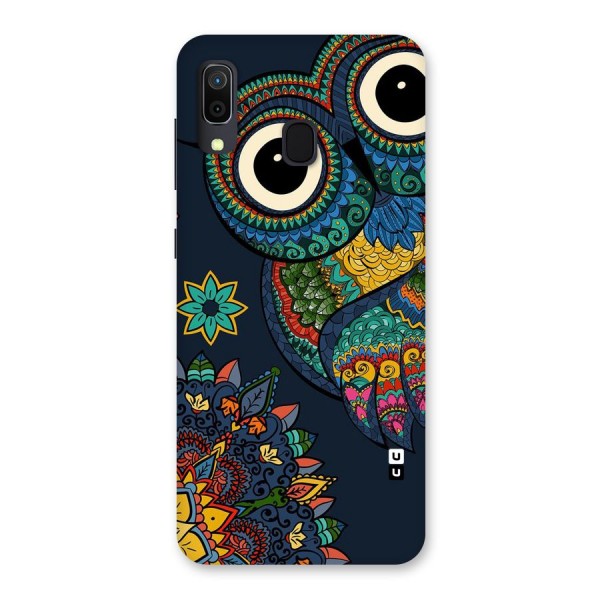 Owl Eyes Back Case for Galaxy A20