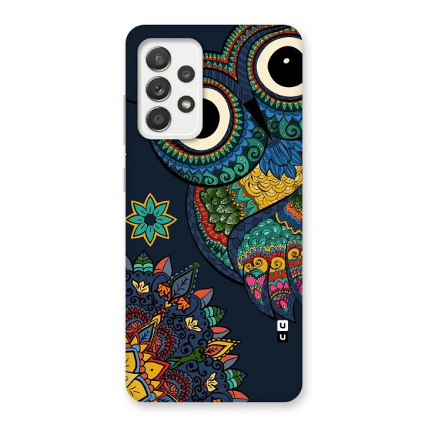 Owl Eyes Back Case for Galaxy A52