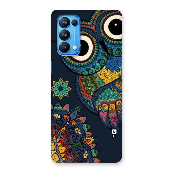 Owl Eyes Back Case for Oppo Reno5 Pro 5G