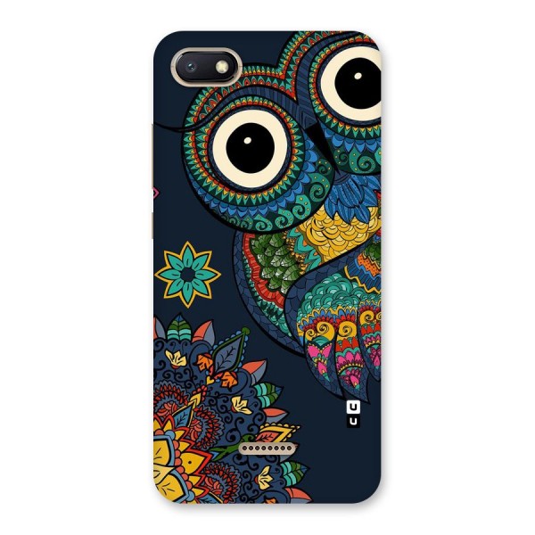 Owl Eyes Back Case for Redmi 6A