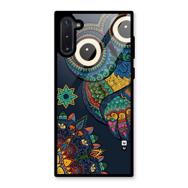 Owl Eyes Glass Back Case for Galaxy Note 10