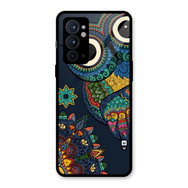 Owl Eyes Glass Back Case for OnePlus 9RT 5G