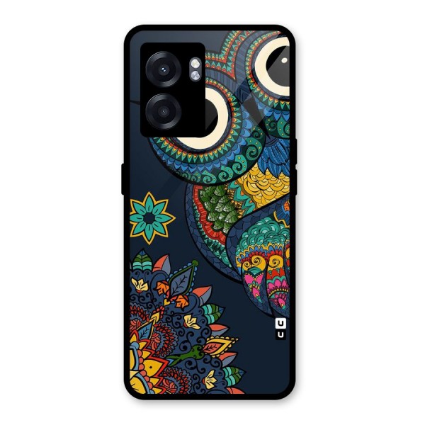 Owl Eyes Glass Back Case for Oppo K10 (5G)