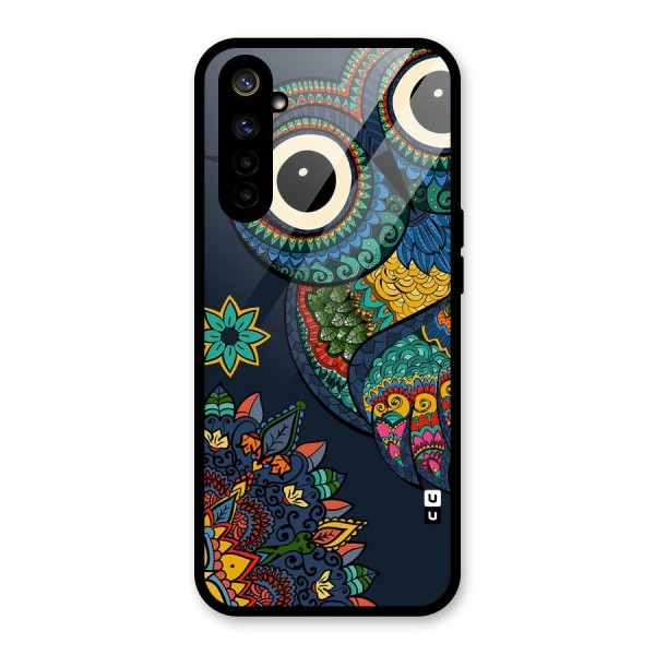 Owl Eyes Glass Back Case for Realme 6