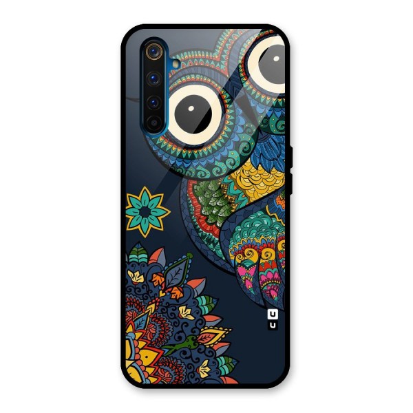 Owl Eyes Glass Back Case for Realme 6 Pro