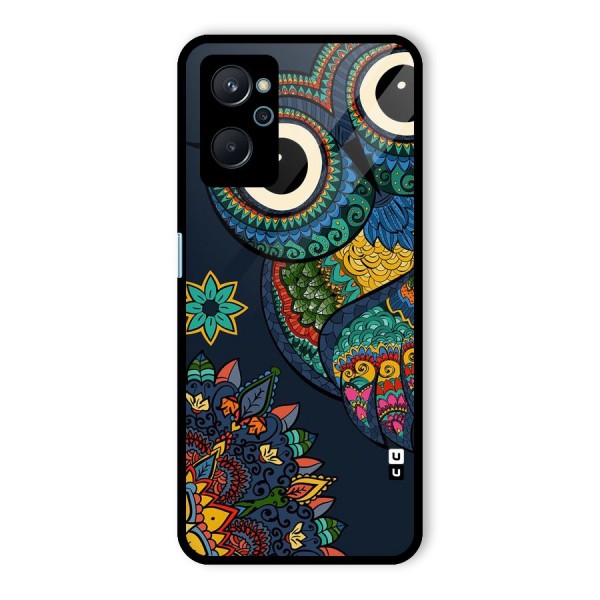 Owl Eyes Glass Back Case for Realme 9i