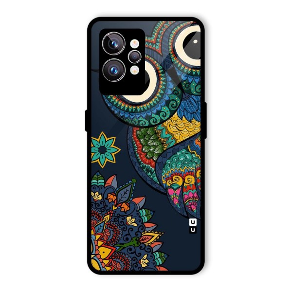 Owl Eyes Glass Back Case for Realme GT2 Pro