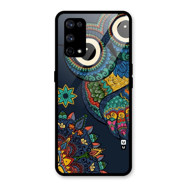 Owl Eyes Glass Back Case for Realme X7 Pro