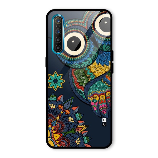 Owl Eyes Glass Back Case for Realme XT