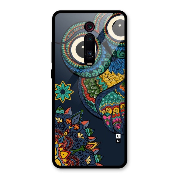 Owl Eyes Glass Back Case for Redmi K20 Pro