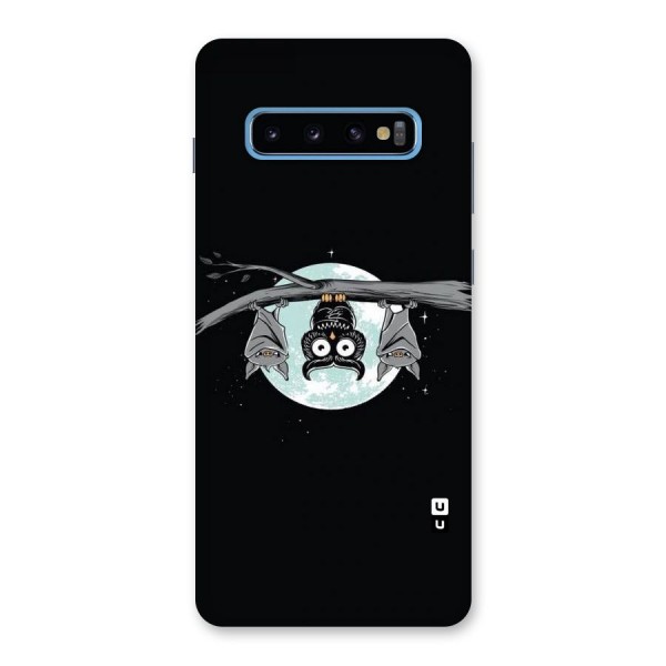 Owl Hanging Back Case for Galaxy S10 Plus