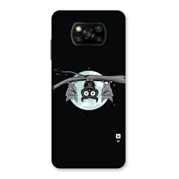 Owl Hanging Back Case for Poco X3