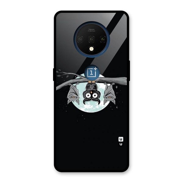 Owl Hanging Glass Back Case for OnePlus 7T