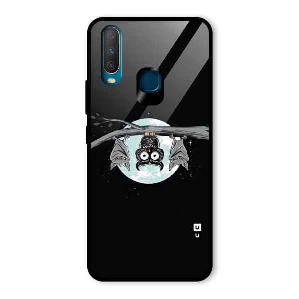 Owl Hanging Glass Back Case for Vivo Y12