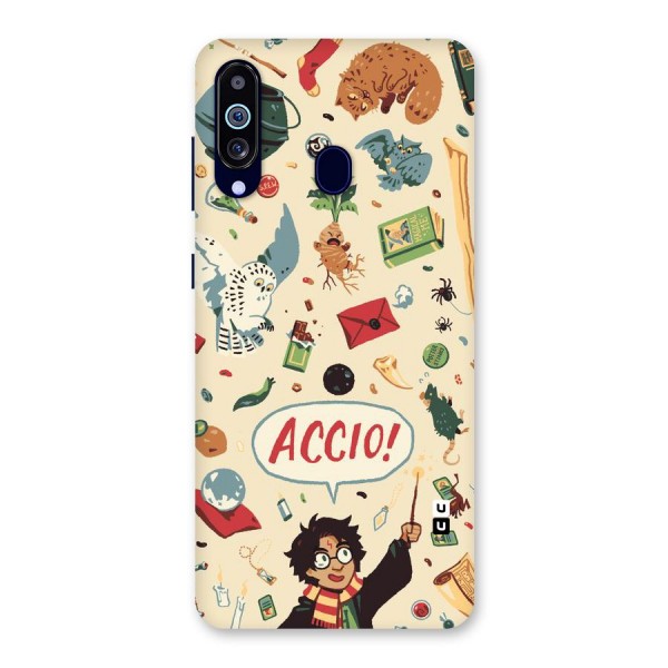 Owl Letter Back Case for Galaxy A60