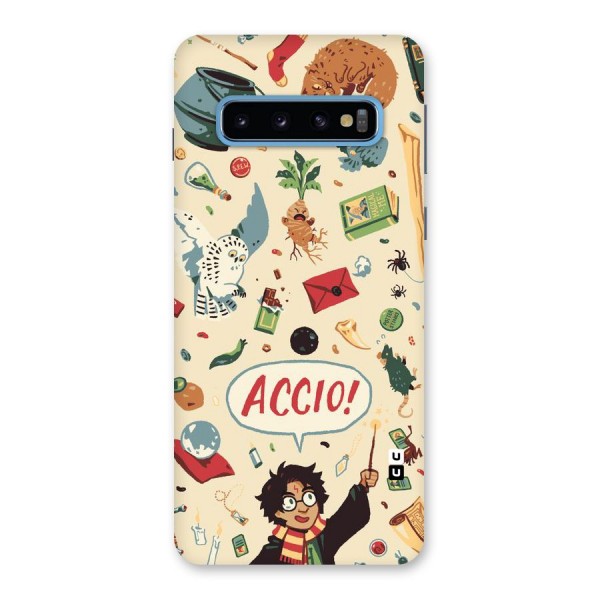 Owl Letter Back Case for Galaxy S10