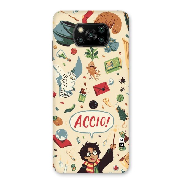 Owl Letter Back Case for Poco X3