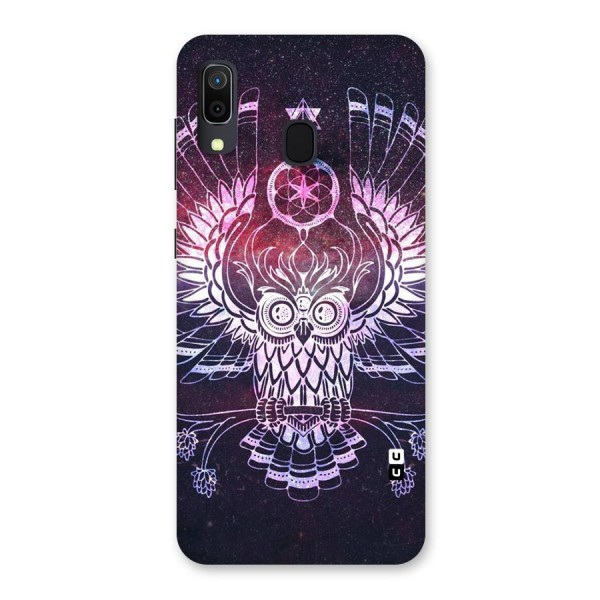 Owl Quirk Swag Back Case for Galaxy A20