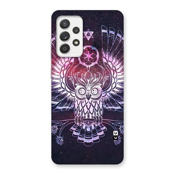 Owl Quirk Swag Back Case for Galaxy A52