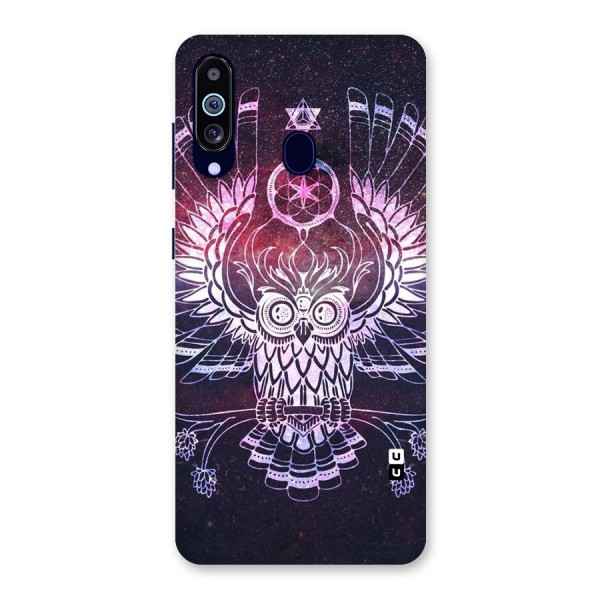 Owl Quirk Swag Back Case for Galaxy A60