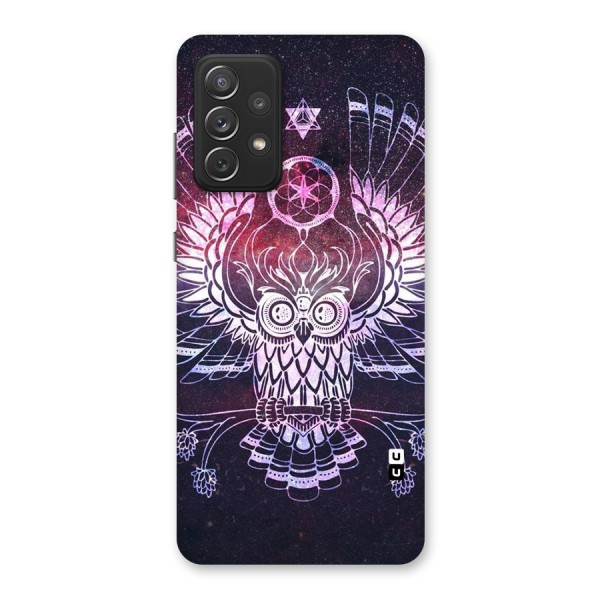 Owl Quirk Swag Back Case for Galaxy A72