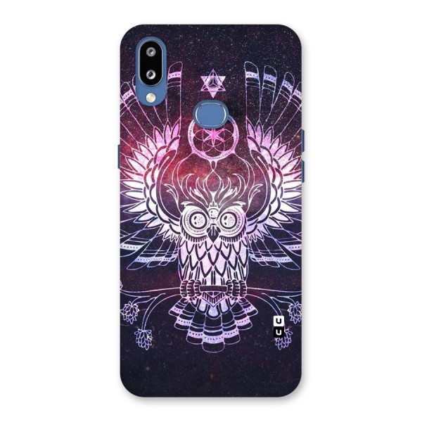 Owl Quirk Swag Back Case for Galaxy M01s