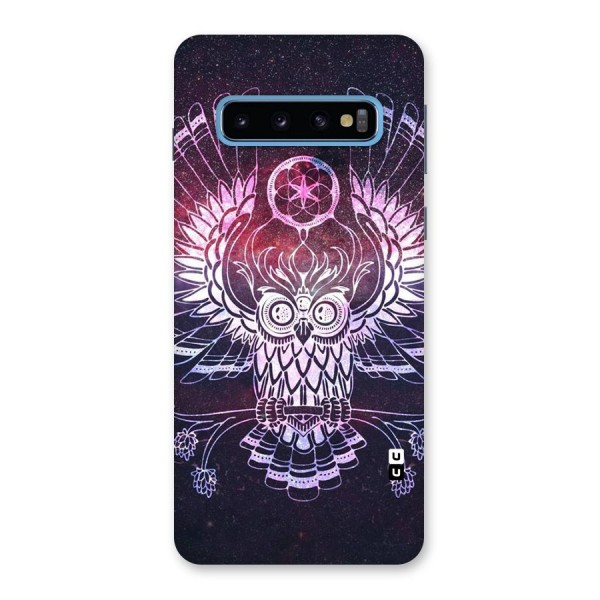 Owl Quirk Swag Back Case for Galaxy S10