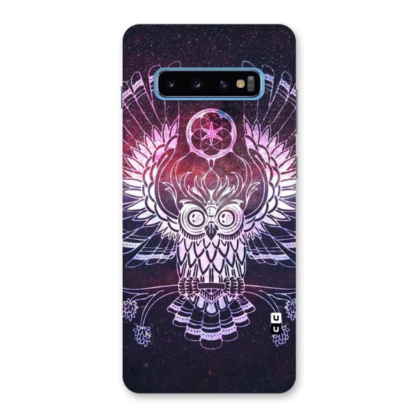 Owl Quirk Swag Back Case for Galaxy S10 Plus