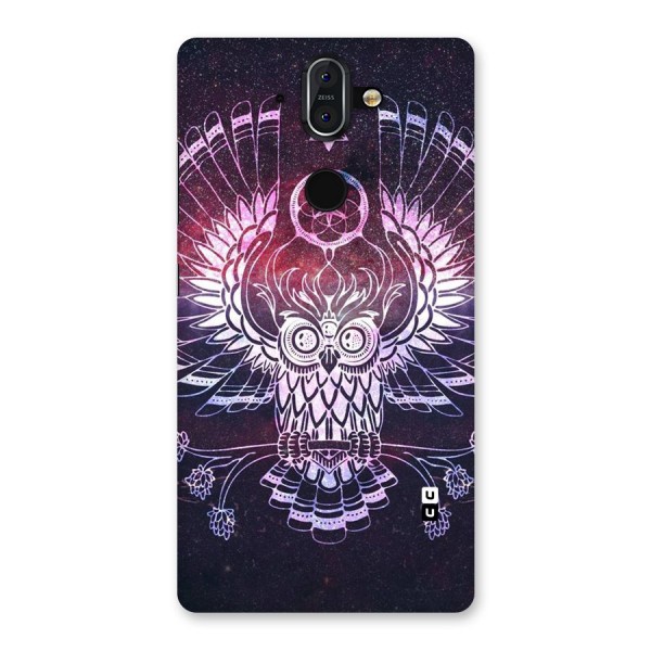 Owl Quirk Swag Back Case for Nokia 8 Sirocco