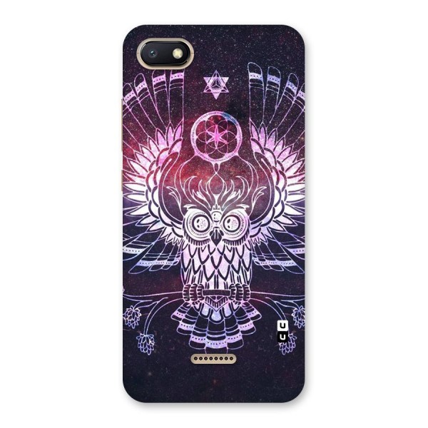 Owl Quirk Swag Back Case for Redmi 6A