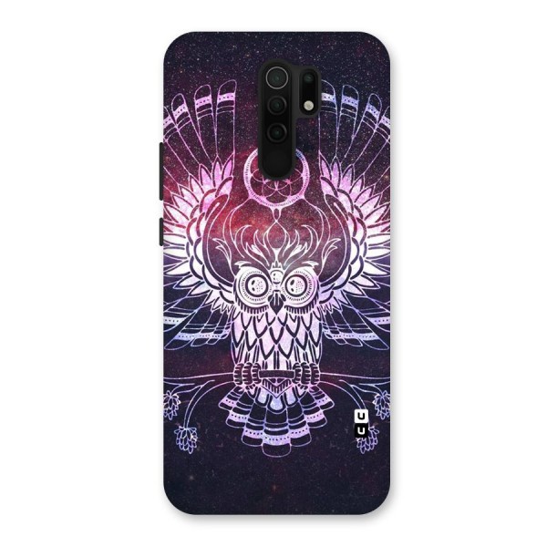 Owl Quirk Swag Back Case for Redmi 9 Prime