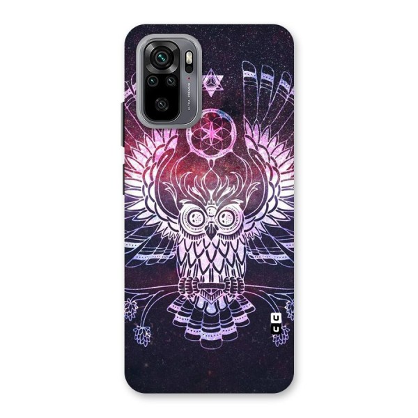 Owl Quirk Swag Back Case for Redmi Note 10