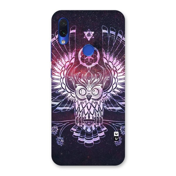 Owl Quirk Swag Back Case for Redmi Note 7