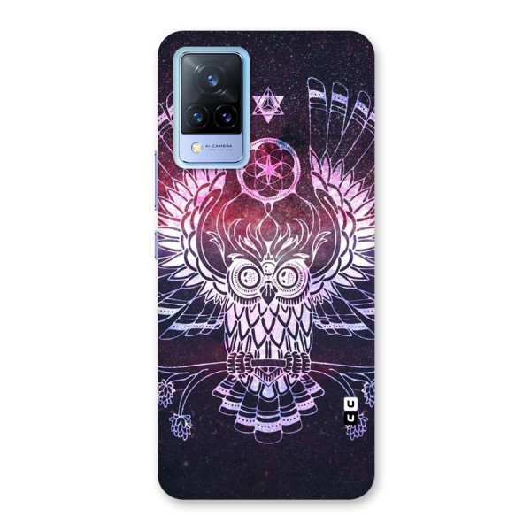 Owl Quirk Swag Back Case for Vivo V21 5G