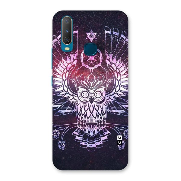 Owl Quirk Swag Back Case for Vivo Y12