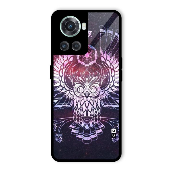 Owl Quirk Swag Glass Back Case for OnePlus 10R