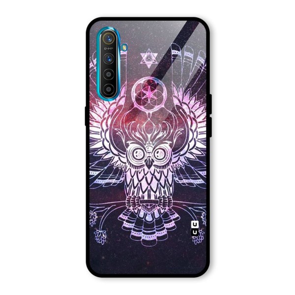 Owl Quirk Swag Glass Back Case for Realme XT