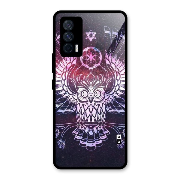 Owl Quirk Swag Glass Back Case for Vivo iQOO 7 5G