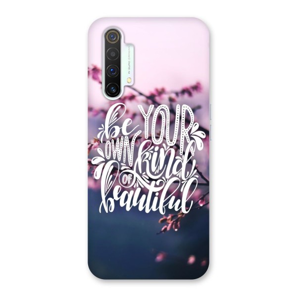 Own Kind of Beautiful Back Case for Realme X3