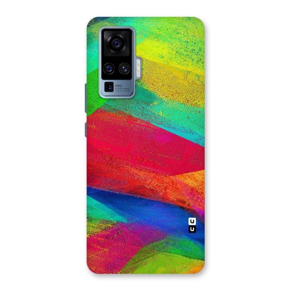 Paint Art Pattern Back Case for Vivo X50 Pro