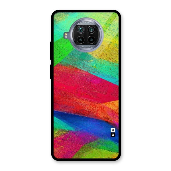 Paint Art Pattern Glass Back Case for Mi 10i