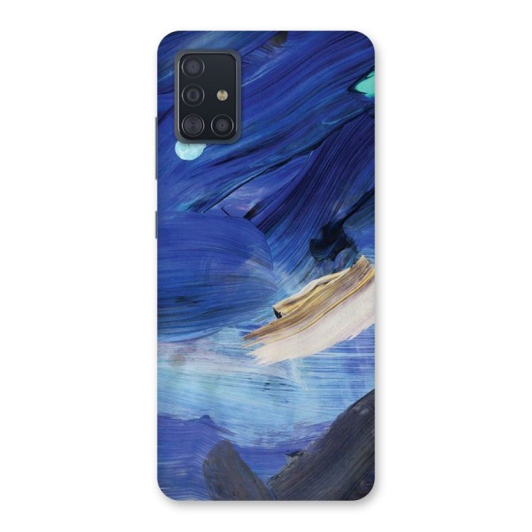 Paint Brush Strokes Back Case for Galaxy A51